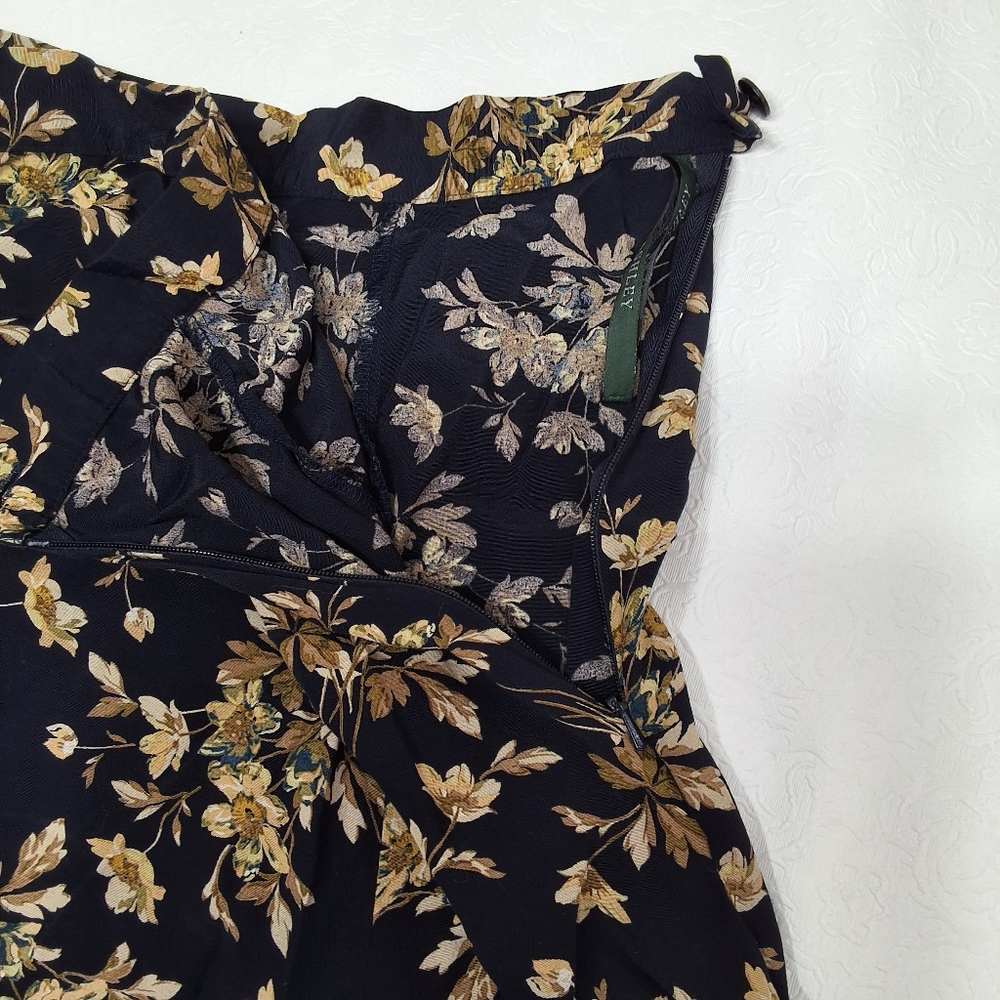 Laura ashley Floral High Waist Vintage Laura Ashley Maxi Lengthskirt Size 12 - Picture 6 of 8